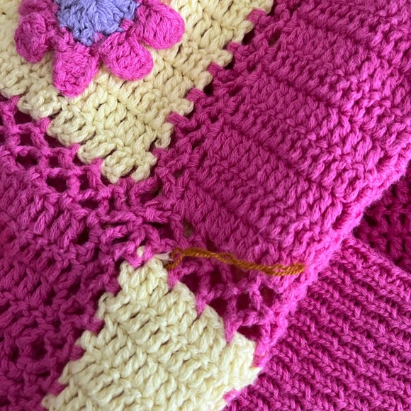 Vintage style Zara cropped crochet cardigan - Picture 3 of 3